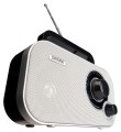 Radio FM kuchenne PRZENOŚNE sieciowo-bateryjne strojenie analogowe Denver